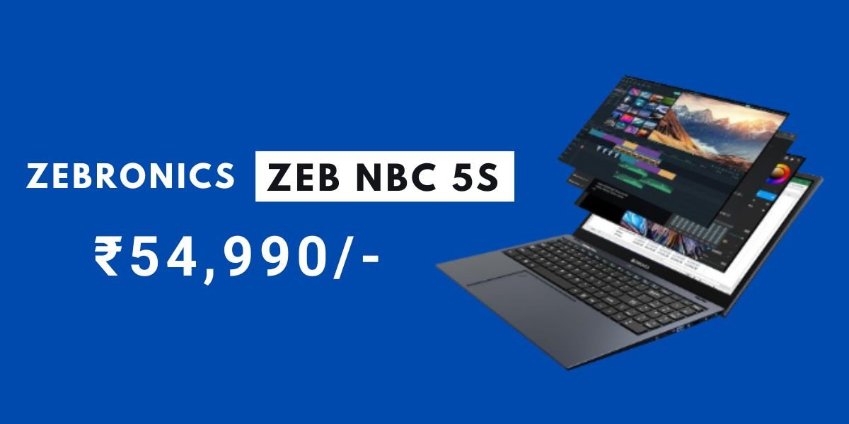 ZEBRONICS Zeb NBC 5S laptop